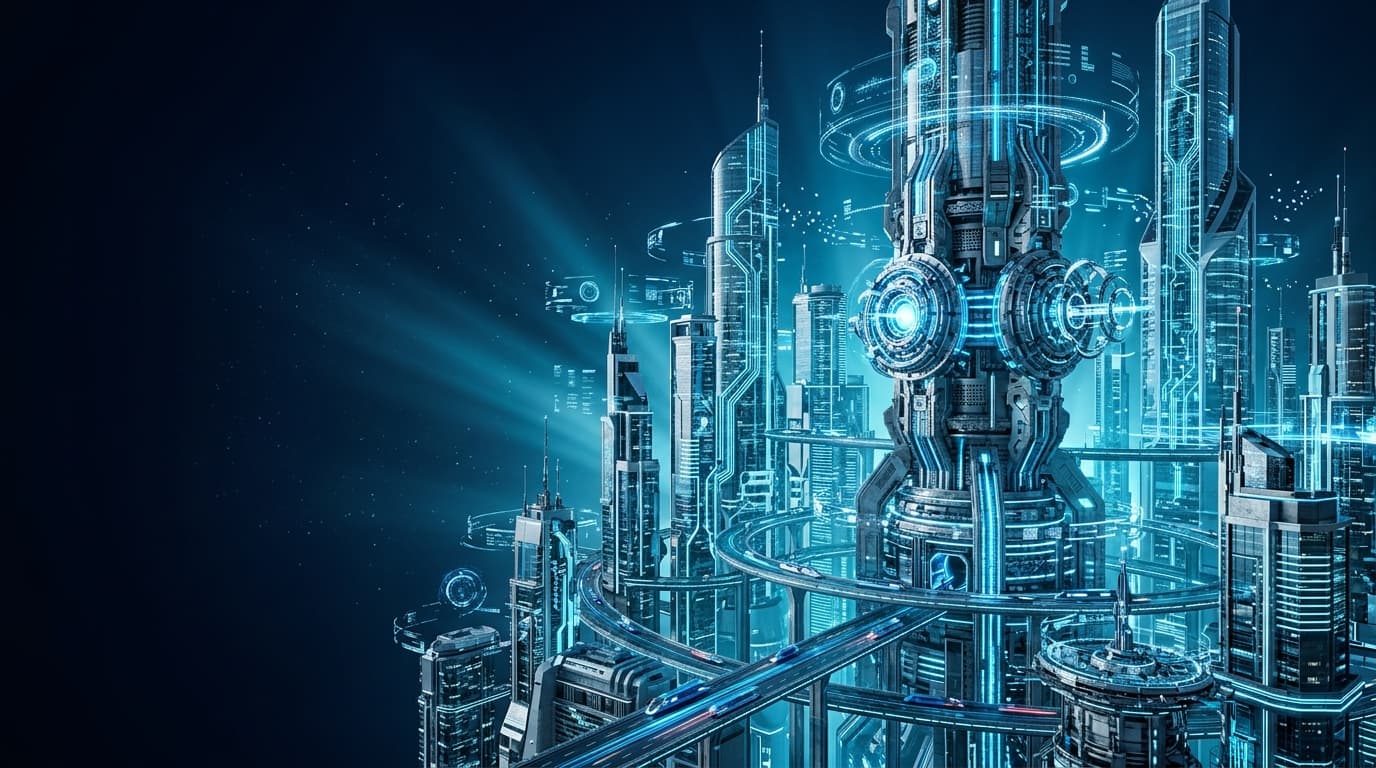 KERYDOS 3D Futuristic High-Tech Architecture and Engine